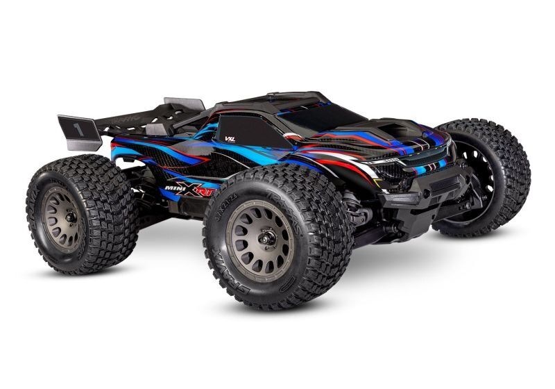 TRAXXAS MINI-XRT 3S-Power 4x4 blau 1/16 Monster-Truck RTR / TRX108076-1-BLUE