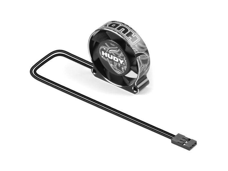 HUDY ALU RC FAN 40MM - BOTTOM/SIDE MOUNT 2 HOLE / HUD293104
