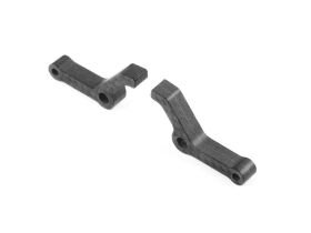 XRAY CARBON FRONT DOWNSTOP BACKSTOP (2) / XRA342413