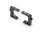 XRAY ALU MOUNT WITH M4 FOR RADIO PLATE - BLACK - SWISS 7075 T6 (2 / XRA346236