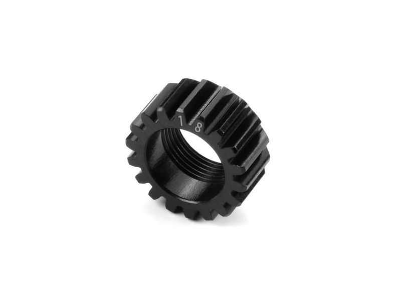 XRAY ALU BBB PINION GEAR 18T (1ST) - SWISS 7075 T6 - HARD COATED / XRA348428
