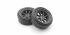 Kyosho Verklebte Reifen D-Tyres 8S Watanabe Felge 1:10 Fazer FZD2 (2) / K.FATH710BKD