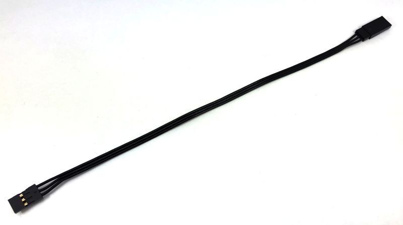 SANWA Servo extension cable L=200 black nP0225 Verlängerung  L= 200, EXTENS*JPN-Z GOLD Farbe schwarz / SAN107A20513B