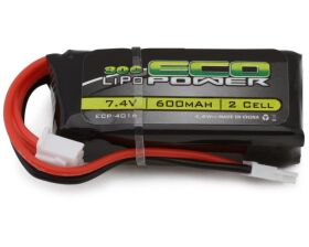 EcoPower 2S 30C LiPo Battery w/Molex Connector...