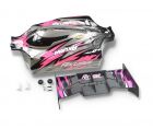 CARSON 1:8 Karosserie-Set Akuma pink/grau / 500801040
