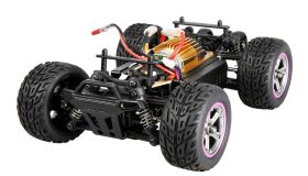 AMEWI / MAX20 Monstertruck Brushed 4WD 1:20 RTR blau/pink...