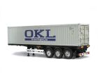 TAMIYA 1:14 RC 40ft Container 3A Auflieger OKL / 300056377