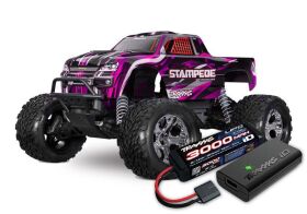 TRAXXAS Stampede 1/10 2WD Monster-Truck pink RTR /...
