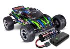 TRAXXAS Rustler 1/10 2WD Stadium-Truck grün RTR / TRX37354-4Z-GRN
