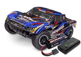 TRAXXAS Slash 1/10 2WD Short-CourseTruck blau RTR /...