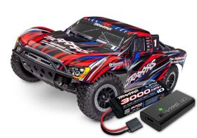 TRAXXAS Slash 1/10 2WD Short-CourseTruck rot RTR /...