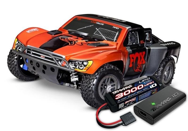 TRAXXAS Slash 4x4 BL-2S FOX 1/10 Short-Course RTR / TRX68154-4ZFOX