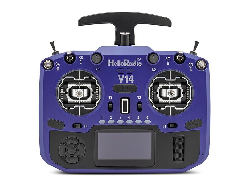 HelloRadio V14 MAX R9 OLED 2,4GHz - 4in1 LBT Fernsteuerung