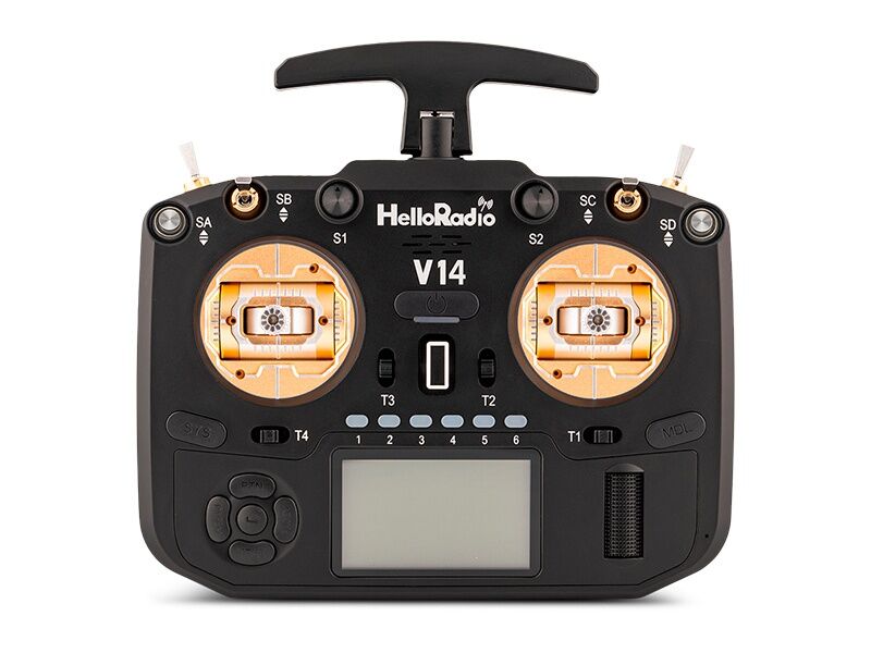 HelloRadio V14 MAX OLED 2,4GHz - ELRS LBT Fernsteuerung
