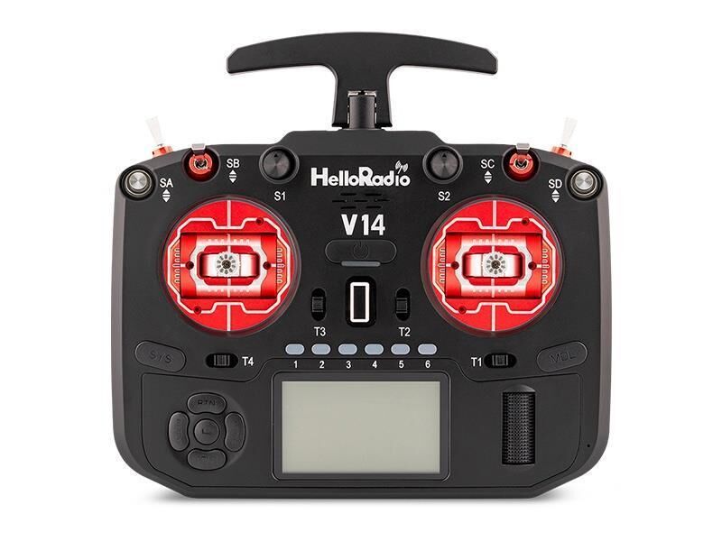 HelloRadio V14 MAX R9 OLED 2,4GHz - ELRS LBT Fernsteuerung