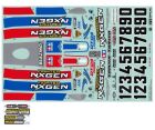 TAMIYA DT-04 Sticker NXGEN Rot/Blau / 319490154