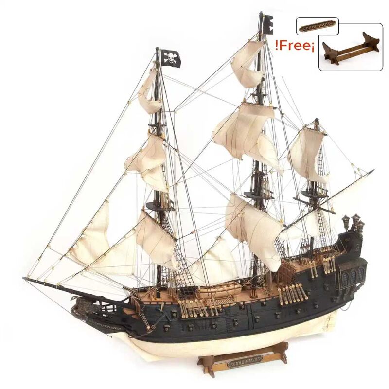 OcCre Black Swan Priratenschiff Holzbausatz 1:75 / oc12012