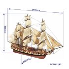OcCre Diana Standmodellbausatz 1:85 / oc14001