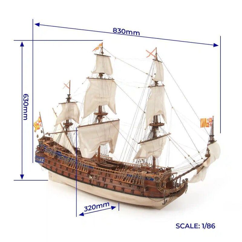 OcCre San Felipe Standmodellbausatz 1:86 / oc15002