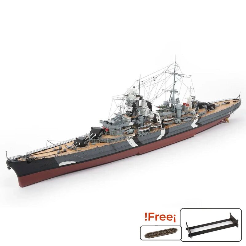 OcCre Prinz Eugen Schlachtschiff Standmodellbausatz 1:200 / oc16000