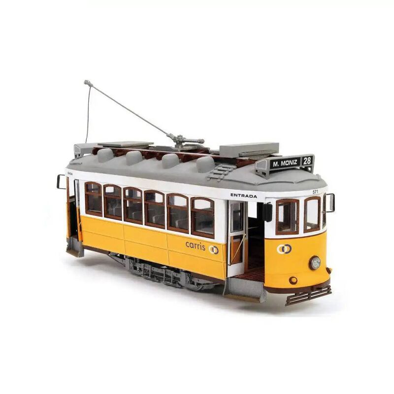 OcCre Lissabon Straßenbahn Standmodellbausatz 1:24 / oc53005