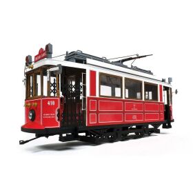 OcCre Istambul Straßenbahn Standmodellbausatz 1:24...