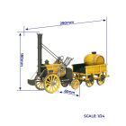 OcCre Rocket Lok Standmodellbausatz 1:24 / oc54000