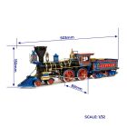OcCre Jupiter Westernlok Standmodellbausatz 1:32 / oc54007