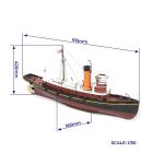 OcCre Herkules Amerik. Schlepper RC-Modellbausatz 1:50 / oc61002