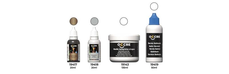OcCre Basisset - Filler, Klarlack, Grundierung + Bitumen / oc90549