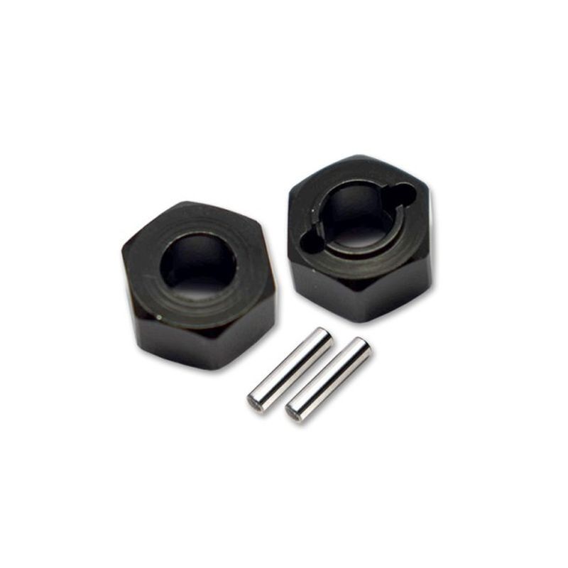 GPM Losi Mini-T 2.0 & Mini-B Alu Sechskant-Radmitnehmer hi 5mm breit schwarz / GPMLM010RBK