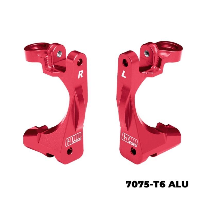 GPM Traxxas Jato 4x4 Alu C-Hubs vo rot / GPMTJ019R
