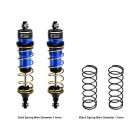 GPM Traxxas Jato 4x4, Rustler,Slash&Mudboss 4x4 Alu Dämpfer 104mm blau / GPMTJ104RBGD