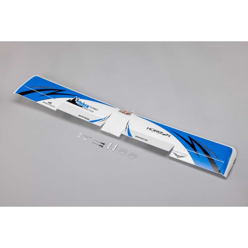 E-Flite Wing with Decal and LED: UMX Turbo Timber Evolution / EFLU8959
