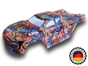 KMM Karo unbreakable +Dekor Graffiti-Designprint für...