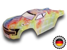 KMM Karo unbreakable +Dekor Neon-Designprint für...