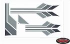 RC4WD Toyota 82-83 Body Decals (Grey) / RC4ZS0144