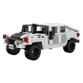 Jamara CaDA Set C55022W Humvee 1:24 weiß Bricks / 402853