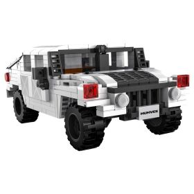 Jamara CaDA Set C55022W Humvee 1:24 weiß Bricks / 402853