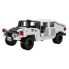 Jamara CaDA Set C55022W Humvee 1:24 weiß Bricks / 402853