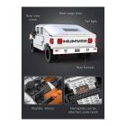 Jamara CaDA Set C55022W Humvee 1:24 weiß Bricks / 402853