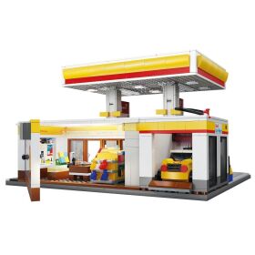 CaDA Shell Tankstelle mit Shop und Waschanlage 1:30...