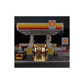 Jamara CaDA Set C66026W Shell Tankstelle mit Shop und Waschanlage Bricks / 402857