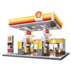 Jamara CaDA Set C66026W Shell Tankstelle mit Shop und Waschanlage Bricks / 402857