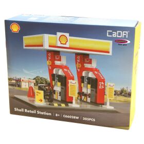 Jamara CaDA Set C66028W Shell Tankstelle Bricks / 402858