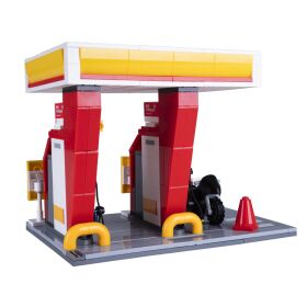 Jamara CaDA Set C66028W Shell Tankstelle Bricks / 402858