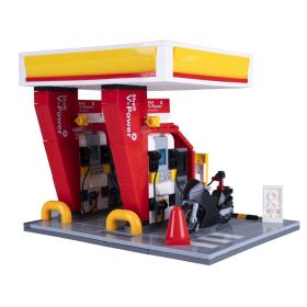 Jamara CaDA Set C66028W Shell Tankstelle Bricks / 402858