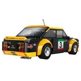 Jamara CaDA Set C51092W Fiat Abarth 131 1:20 schwarz 2,4GHz Bricks / 402859