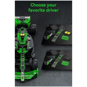 Jamara CaDA Set C55032W KICK Sauber F1® Team C44 - 2024 1:24 grün Bricks / 402861