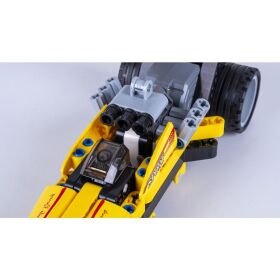 Jamara CaDA Set C52017W Drag Racing gelb Bricks / 402863